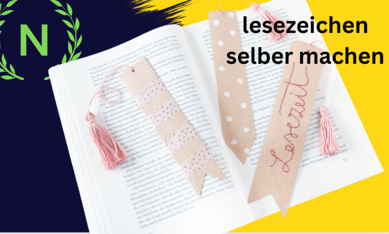 lesezeichen selber machen