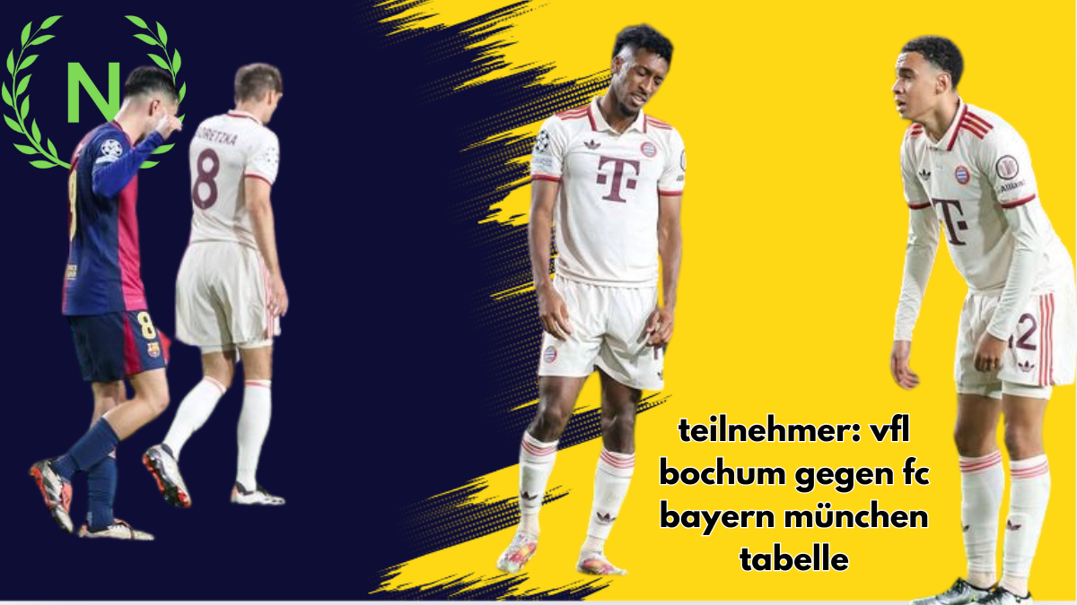 teilnehmer: vfl bochum gegen fc bayern münchen tabelle